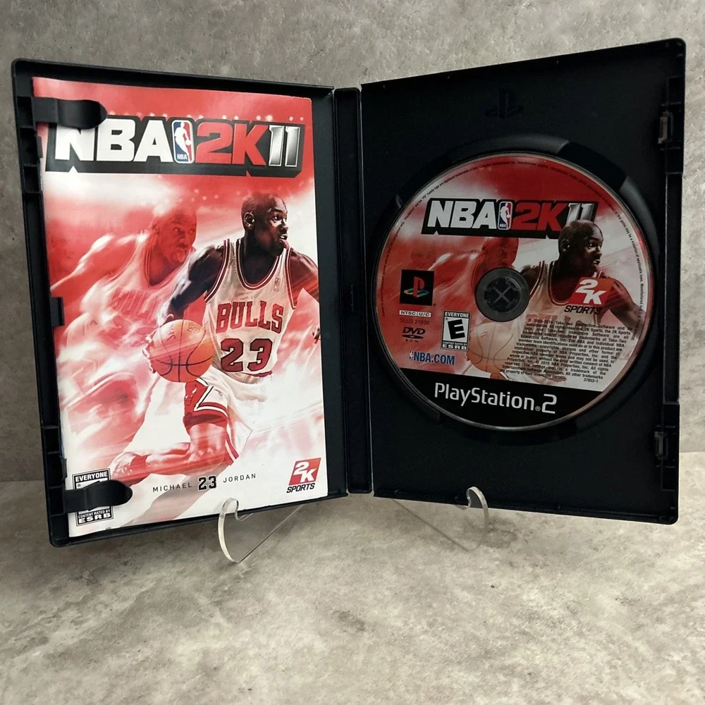 NBA 2K11 Sony PlayStation 2 PS2 Game Michael Jordan Cover 2K Sports CIB Tested
